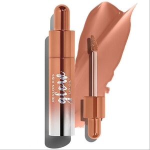 Revlon Kiss Glow Lip Oil, 004 Glow'd Up Rose